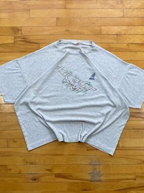 90s Vintage Fox Animal Nature Tee Shirt